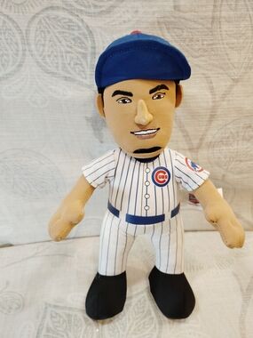 Javier Baez Chicago Cubs Plush Baseball Player Bleacher Creatures